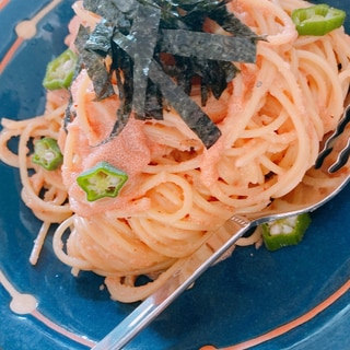 簡単おいしい明太子パスタ♪